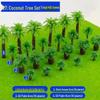 DIY Model Tree Set: Finished Landscape, Terrain, and Street Tree Ornaments
