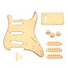 Vorgefertigtes geladenes Schlagbrett S+S+S Tonabnehmer Gitarre Single-Coil-Tonabnehmer 3-lagiges Schlagbrett-Set mit 5-Wege-Schalter Kratzschutzplatte