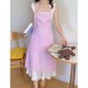 Cotton Sleeveless Apron Waterproof With Embroidery For Home Cooking And Casual Wear