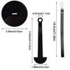 Yarn Holder Acrylic Spinning Knitting Tools Crochet Accessories Stand DIY Sewing Thread Spools with Leather Wrist Strap
