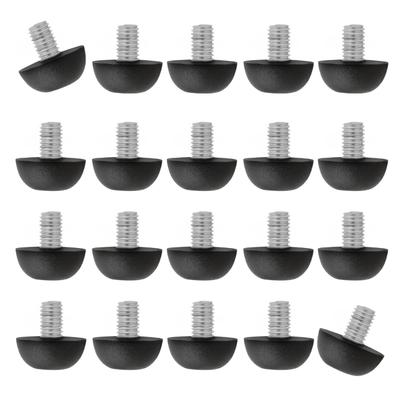 Practical Adjustable Furniture Feet 20 Pack M8Threaded Leveling Screws for Uneven Floor Chair Leg Stabilizers