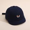 Kids Adjustable Baseball Cap Toddler Cotton Duckbill Hat with Embroidered Animal Design Breathable Lightweight Sun Protection Hat for Boys Girls
