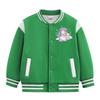 Girls' Fleece-Lined Baseball Jacket for Autumn/Winter 2026 - Thickened, Medium & Large Sizes