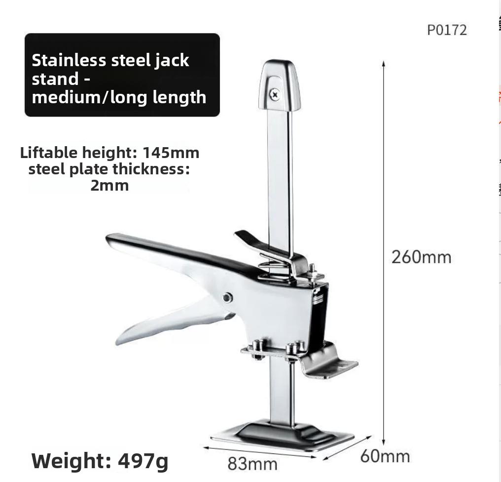 1Pc Cabinet Board Lifter Labor-Saving Arm Jack Elevator Tool Tile Height Adjuster Hand Lifting Tool Door Panel Drywall Lifting