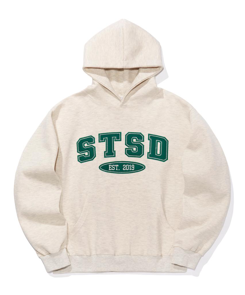 Stsd Arch Logo Hoodie Oatmeal