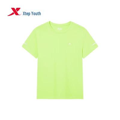 Youth Moisture-Wicking Sport Print Short-Sleeve T-Shirt