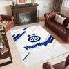 Inter Milan Personalized Name Floor Rug Office Rug Suitable for Decorate room Foyer Bedrooms Living Rooms Antislip Carpet Office home decor