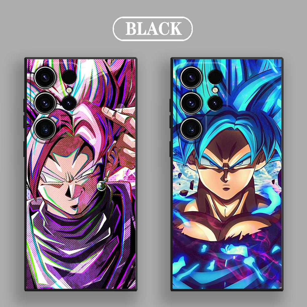 Anime D-Dragon Ball Son Goku Phone Case For Samsung Galaxy S25 S24 S23 S20 S21 FE S26 S22 Ultra 5G S26 Plus S25FE Silicone Cover