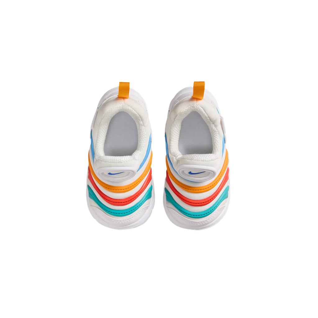 Nike Dynamo Free TD White Multi Baby Sneakers Limelight Hyper-Royal Dusty-Cactus 343938-106