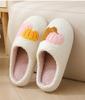 Fashion Fashion Women Slip On Platform House Slippers Casual Men Couples Christmas Printing Plus Size Shoes for Women Cotton Warm Shoes