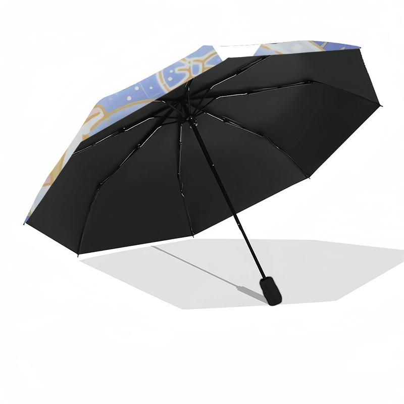 1pc Penguin with Bow Tie Umbrella with Plastic Handle, Suitable for All Seasons Outdoor YUSAN403