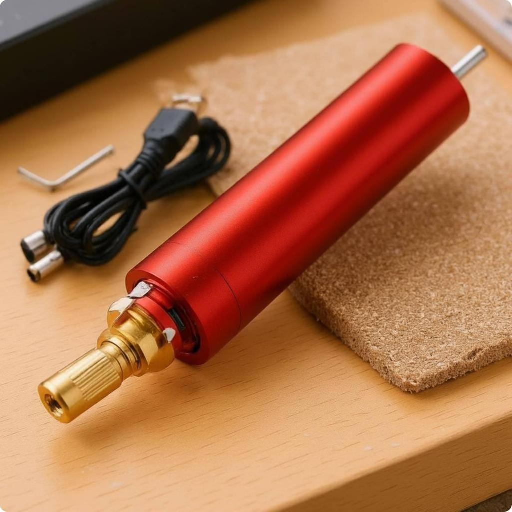 Electric Engraving Pen USB Powered Engraver Metal Body
