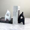 Modern Minimalist Nordic Minimalist Geometric Black Abstract Sitting Portrait Ornaments Model House Sales Office Soft Decorations