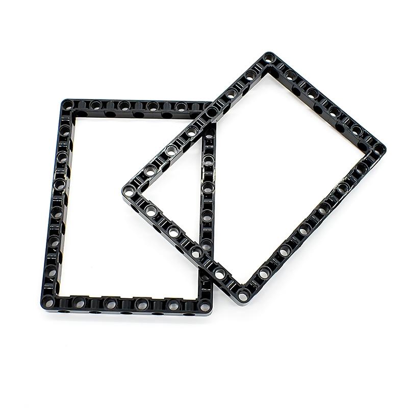 MOC High-tech Beam Thick Series L-shape and Bent Beam DIY Building Blocks Bricks Compatible with Lego High-tech Educational Toy