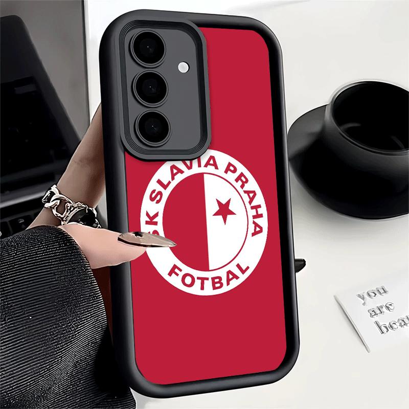 Phone Case for Samsung Galaxy A17 A16 A15 A14 A13 Sk Slavia Praha Czech Republic A56 A36 A26 A55 A35 A25 A54 A34 A24 A53 A33 A23
