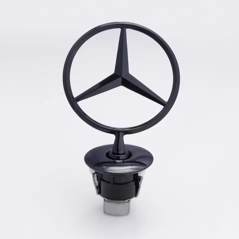 UTES2 Metal Star Bonnet Hood Logo Emblem Badge AMG Maybach For Mercedes Benz W204 W205 W203 W211 W212 W213 C180 C200 E200 E260L S A1