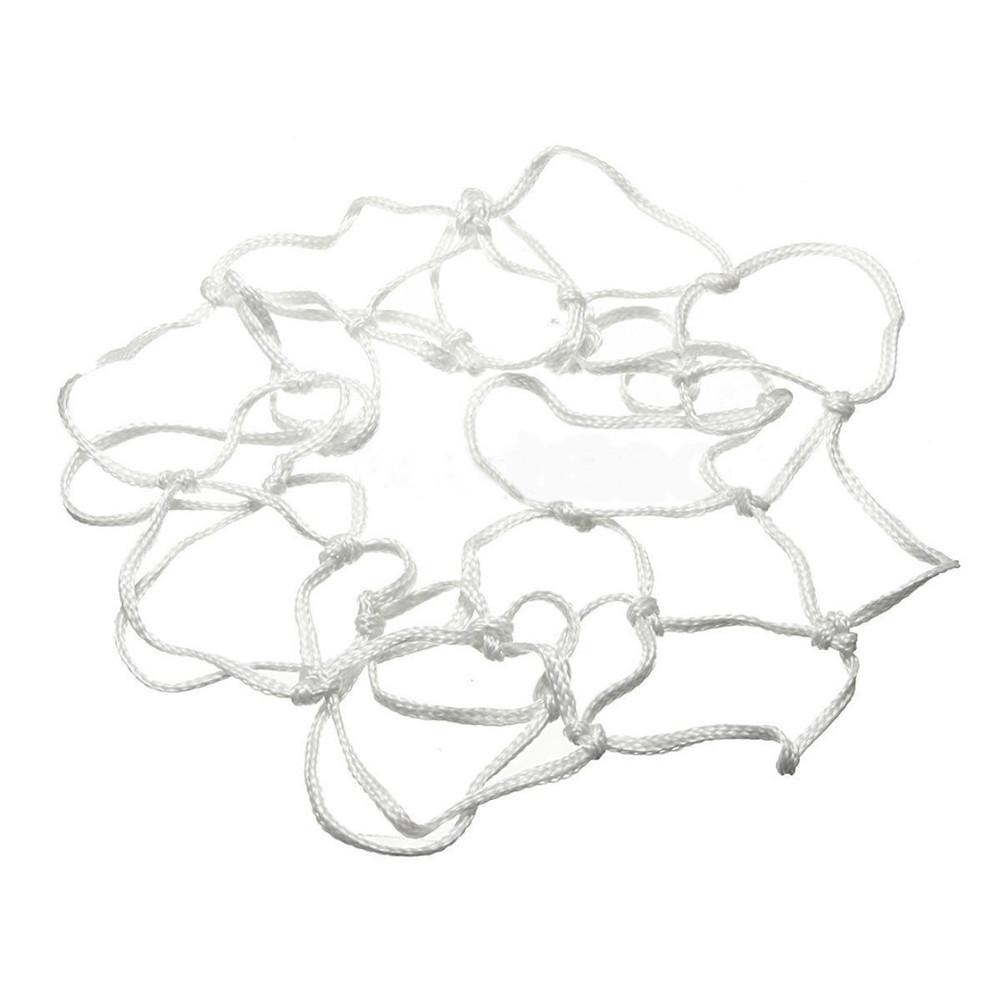 

Видимая ночью светящаяся баскетбольная сетка Спортивные аксессуары на открытом воздухе Sporting WH One Size белый