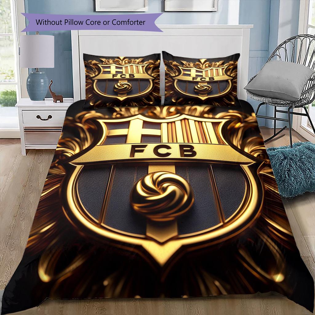 Cartoon Pattern Bedding Quilt Set Quilt Cover Pillowcase Home Decoration Birthday Gift (1 * Duvet Cover + 2 * Pillowcase, Without Core)