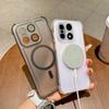 Frosted Clear Soft TPU For Magsafe Magnetic Phone Case For OnePlus 15T 15 13 Ace 6 6T 5 5Pro Wireless Charge Shockproof Cover