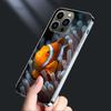 Clownfish and Sea Anemone Phone Case For Iphone 16E 15 Pro 14 Plus 17E 16 17 Pro Max Air 11 12 13 Mini Shockproof Capa Cute C