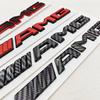 CXGSL1 3D ABS Car Letters Logo AMG Fender Side Emblem Badge Rear Tail Trunk Sticker Styling For Mercedes Benz AMG Auto accessories