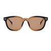 New double-beam polarized sunglasses for men, large frame for driving, small face without makeup sunglasses for women, light sunscreen