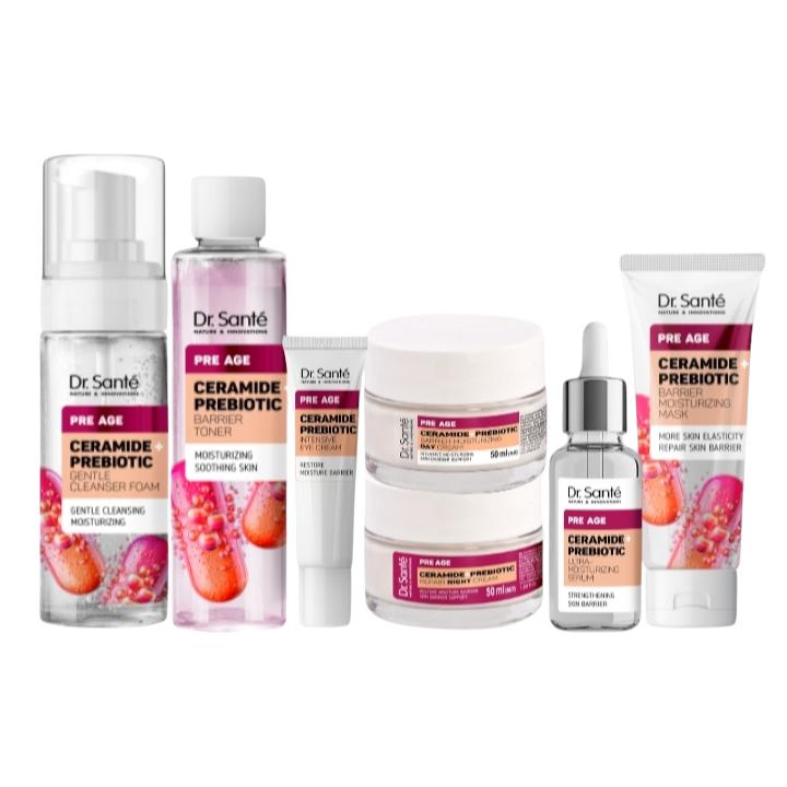 

Dr. Sante Pre Age Facial Care Set Ceramide + Prebiotic ALL Face Care SET