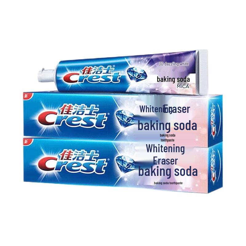 Crest 3D White Fluoride Toothpaste (120g X 2-pack)