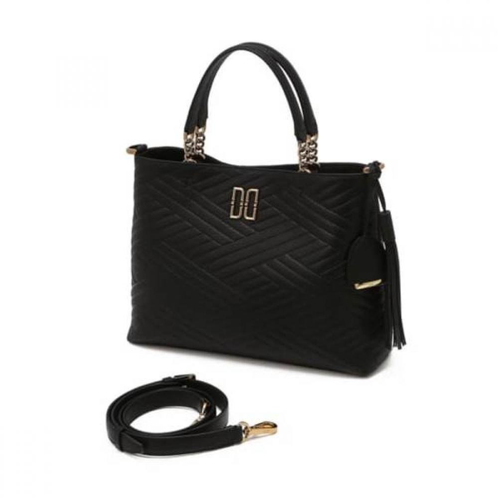Daks Black Leather Tote Bag Dcba6f365bk
