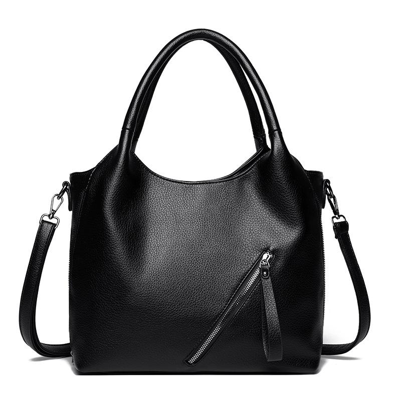 Stylová a jednoduchá velkokapacitní taška přes rameno Crossbody pro dojíždění Tote taška