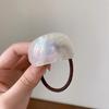 Korean Curved Acetate Hair Rope High-end Sense of Tying Hair Rubber Band Head Rope Hair Accessories Ponytail Fashion and Simple Women