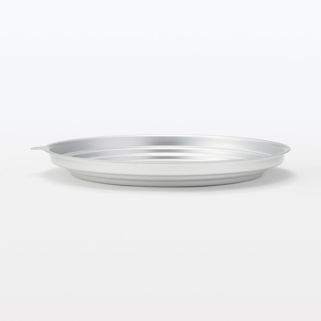 MUJI Aluminum Steamer Compatible with Diameter Frying 84376535 Stand/Support, 20-24cm Pans,