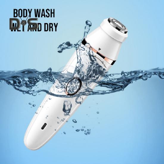 Multifunction Women Electric Epilator USB Rechargeable Waterproof Face Body Bikini Area Arm Leg Hair Removal Device Hair Remover Trimmer Shaver