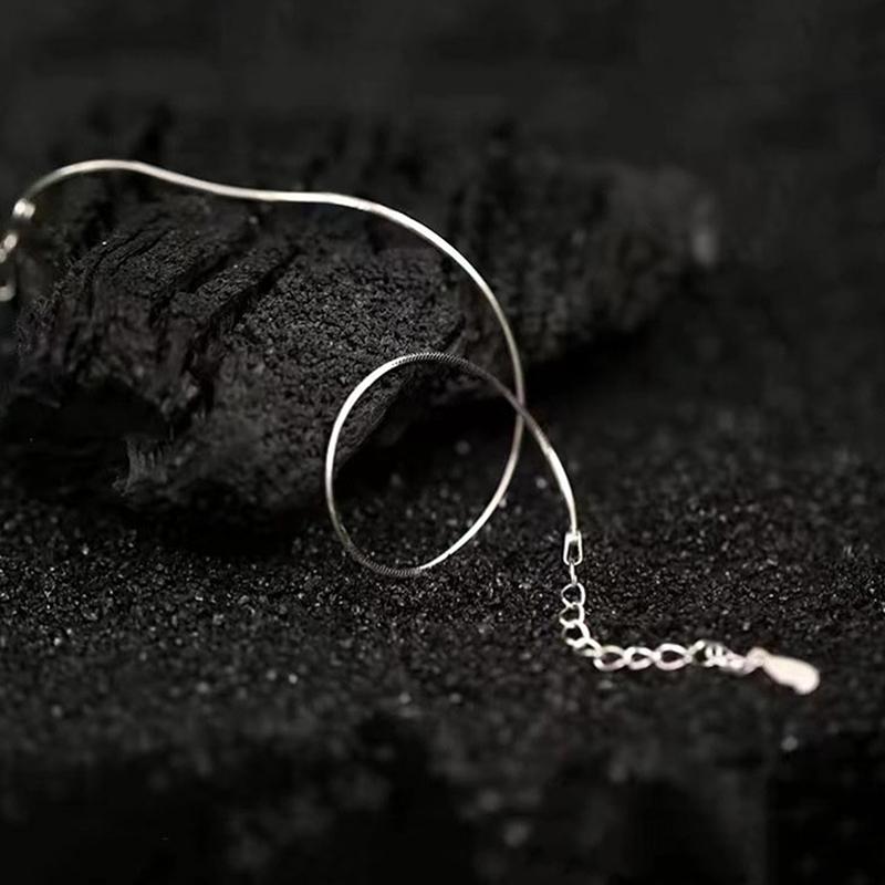 Einfache Klassische Partnerarmbänder Für Männer Frauen Dünne Schlangenkettenglieder Hip-Hop Trendiges Armband Party Schmuck Zubehör Geschenke