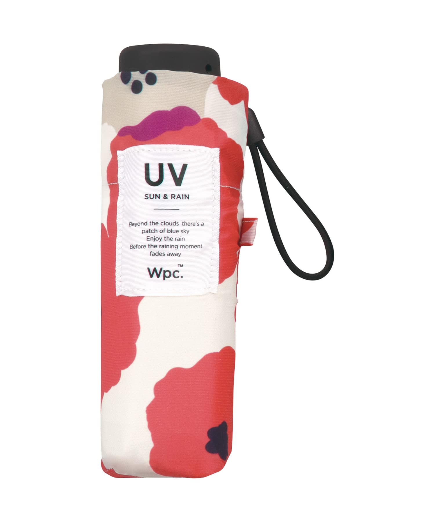 

Baby Peony Folding Umbrella for Suitable for Rain or [2022] Wpc. Umbrella, Red, 50cm, Pocket-Sized, Compact, Women, Shine, CO-003