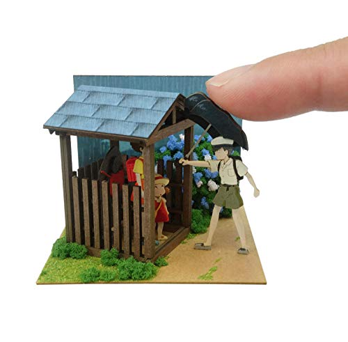 Sankei Studio Ghibli Mini My Neighbor Totoro Shelter from the Rain Paper Craft MP07-98