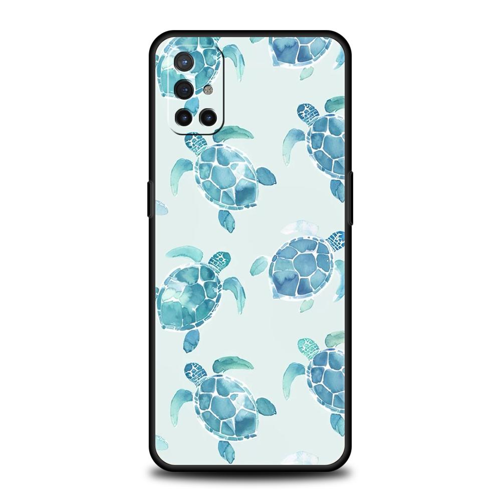 Custodia per Telefono Per OnePlus 13 12 11 10 9 Pro 9T 13R 12R 10R 9R 9RT 10T 8T 8 Nord 2T CE 2 3 5G N200 N30 Cover Morbida Tartaruga Marina Cool