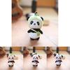 Adorable Plush Panda Keychain Soft Pp Cotton Stuffed Animal Bag Pendant Cute Toy