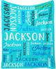 20 Colors Customized Children Adults Name Flannel Blanket Custom Personalized Day Gifts Blanket Cover Fleece Picnic Travel