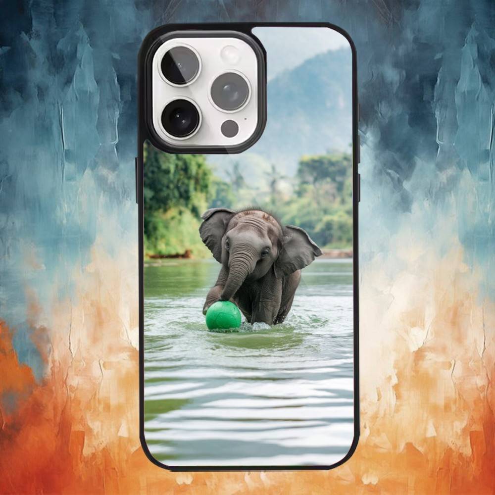 

Animal Elephant Phone Case For iPhone 17,16,15,14,13,12,Plus,Pro,Max for Magsafe Magnetic Wireless Charging iPhone12mini