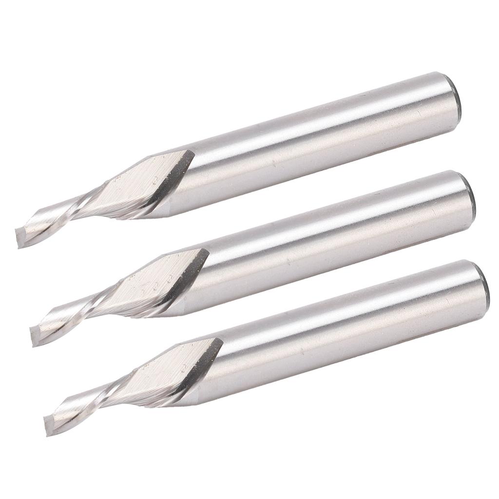 5ks 8mm Průměr stopky Gravírovací bit Karbidová fréza Fréza Spirálová fréza