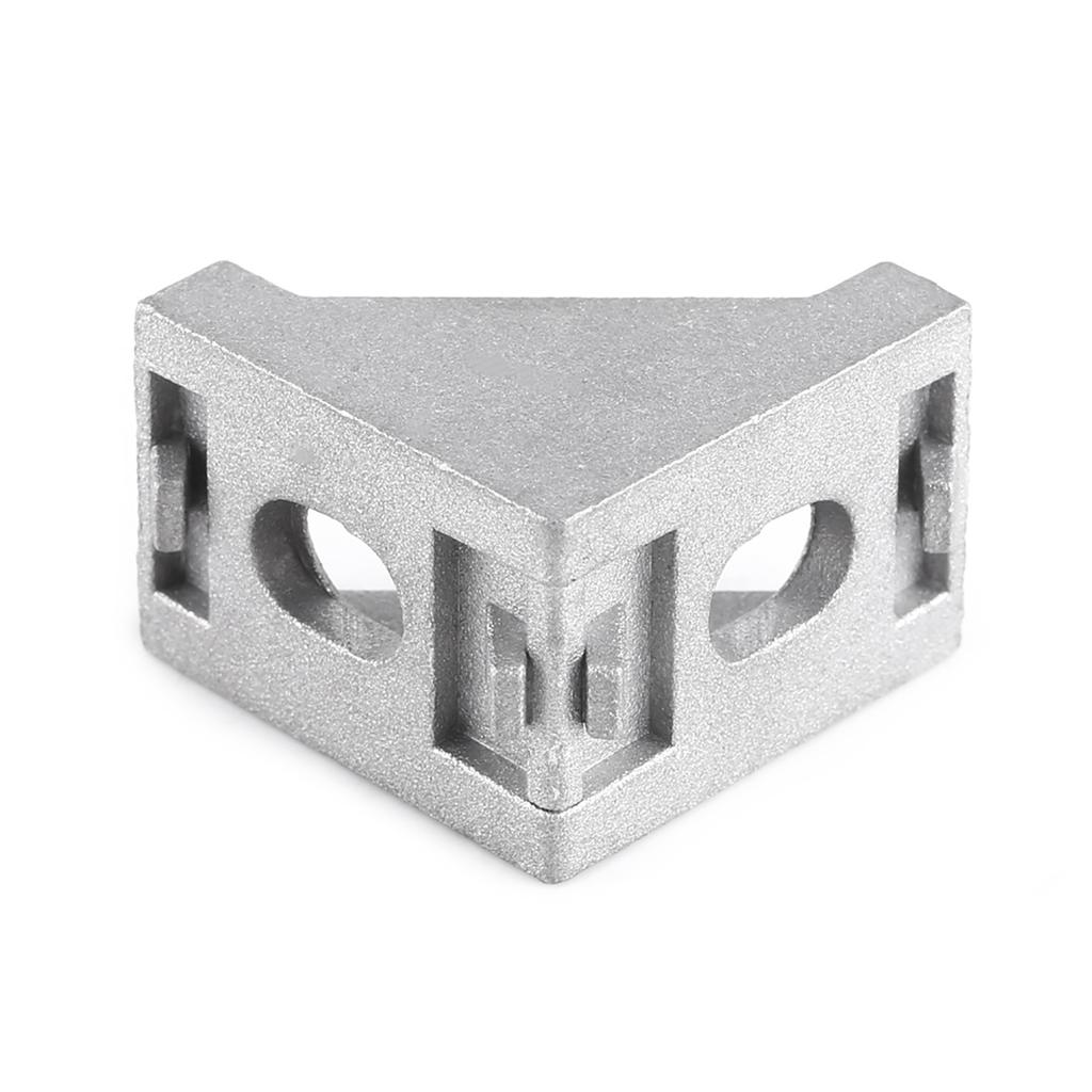 10 stücke Aluminium Legierung L Form Ecke Halterung Rechten Winkel Klammer Verschluss 28x28mm