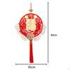Chinese Year Hanging Decoration Charm Tassel Fu Character for Entrance