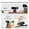 4K HD Webcam: Plug-and-Play for Home, Online Classes, Streaming & Photography
