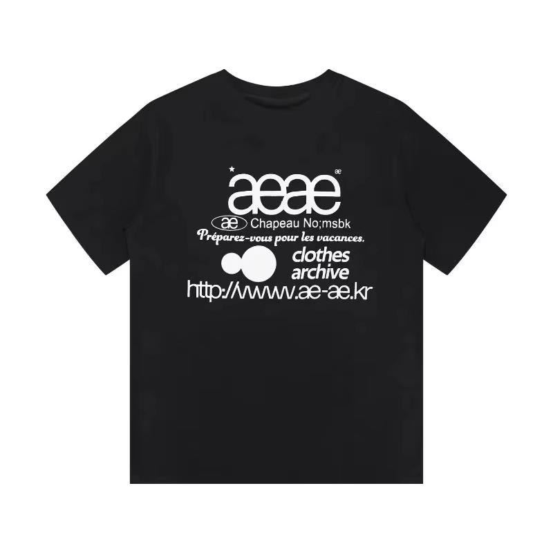 Y2k Tshirts Tops Casual Summer Fashion Classic Letter Logo Versatile Loose Comfort Shortsleeved Print Cotton Tshirt Unisex