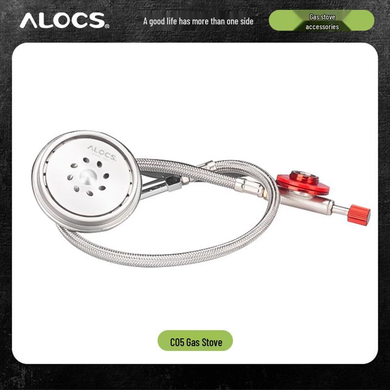 ALOCS Outdoor Windproof Portable Camping Cookware & Stove Set