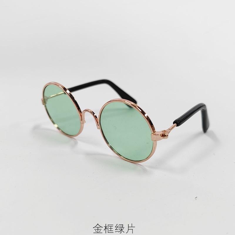 1 Pc Pet Glasses Retro Cool Hippie Style Glasses Doll Props For Photography Cat & Dog Funny Sunglasses Accessories