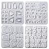 DIY Silicone Mold Crystal Earrings Pendant Silicone Mold Decorative Epoxy Mold