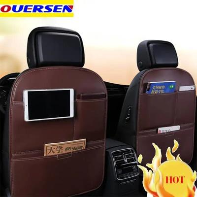 High Quality Car Seat Kid Protector PU Leather Car Seat Back Cover Protector for Kids Children Waterproof Anti-kick Mat Pad