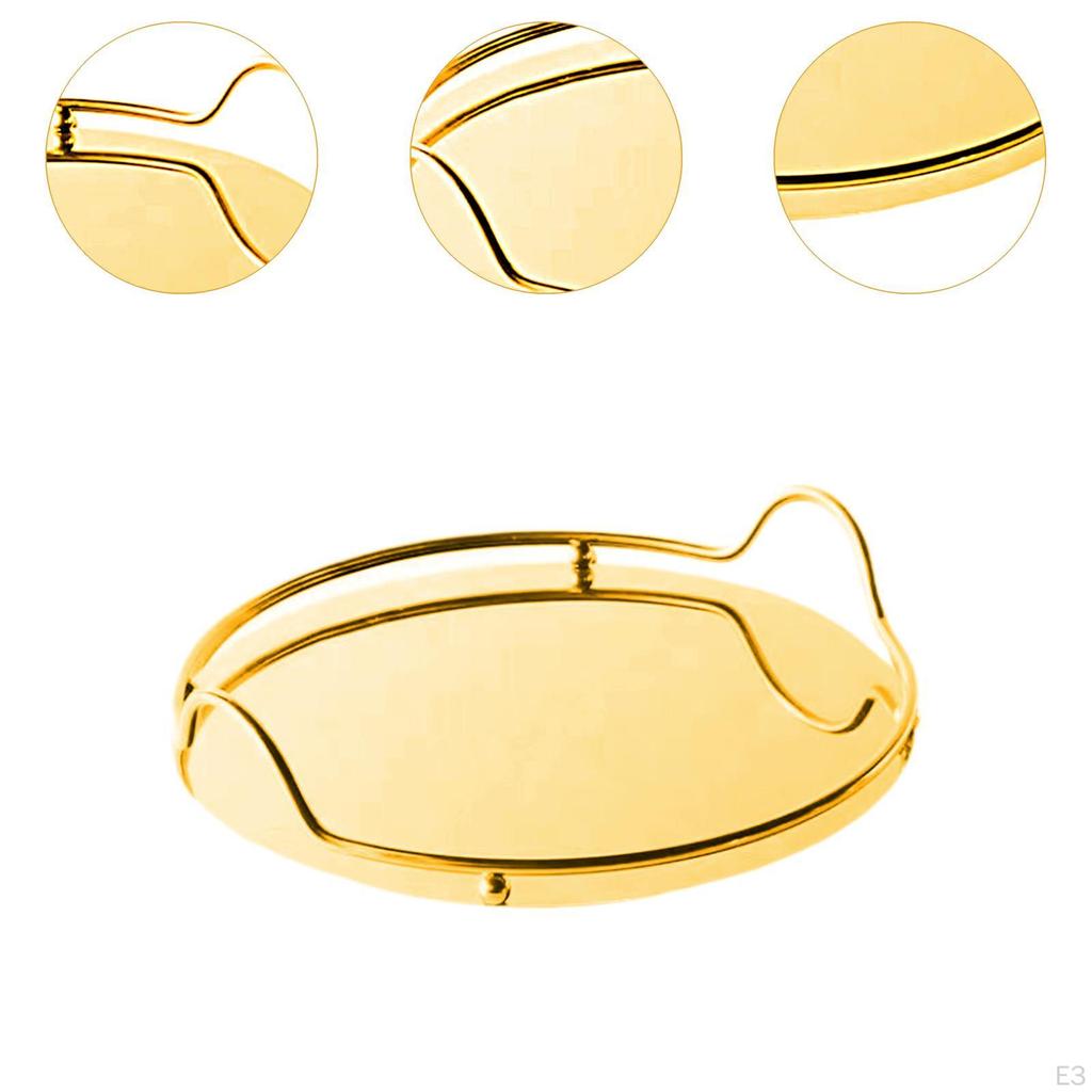 Cosmetics Jewelry Tray Cosmetic Perfume Bottle Makeup Holder Container Fruit Cake Tea for